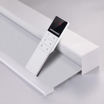 Motorized Blackout Roller Shades Remote Control Rechargeable(82026E)