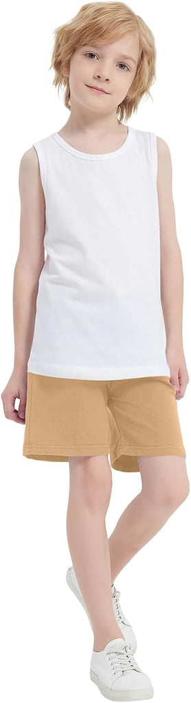 Pack French Terry Cotton Boy Shorts for Toddler with Drawstring