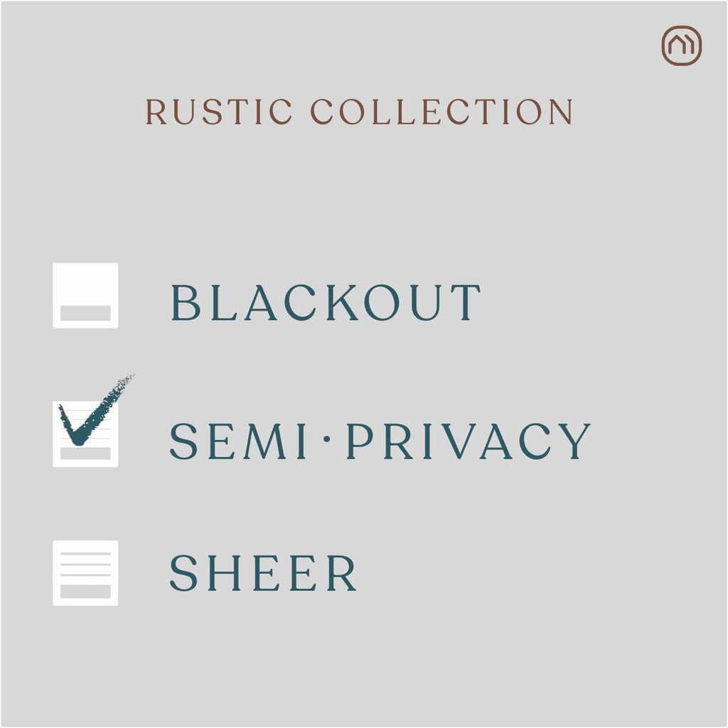 Custom Bamboo Shades | Rustic | Cordless Bamboo Roman Shades for Windows and Doors (Natural Woven) | Rustic Walnut