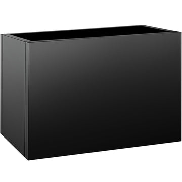 36"x12"x20" Large Metal Planter Box, Galvanized Steel Planter Box