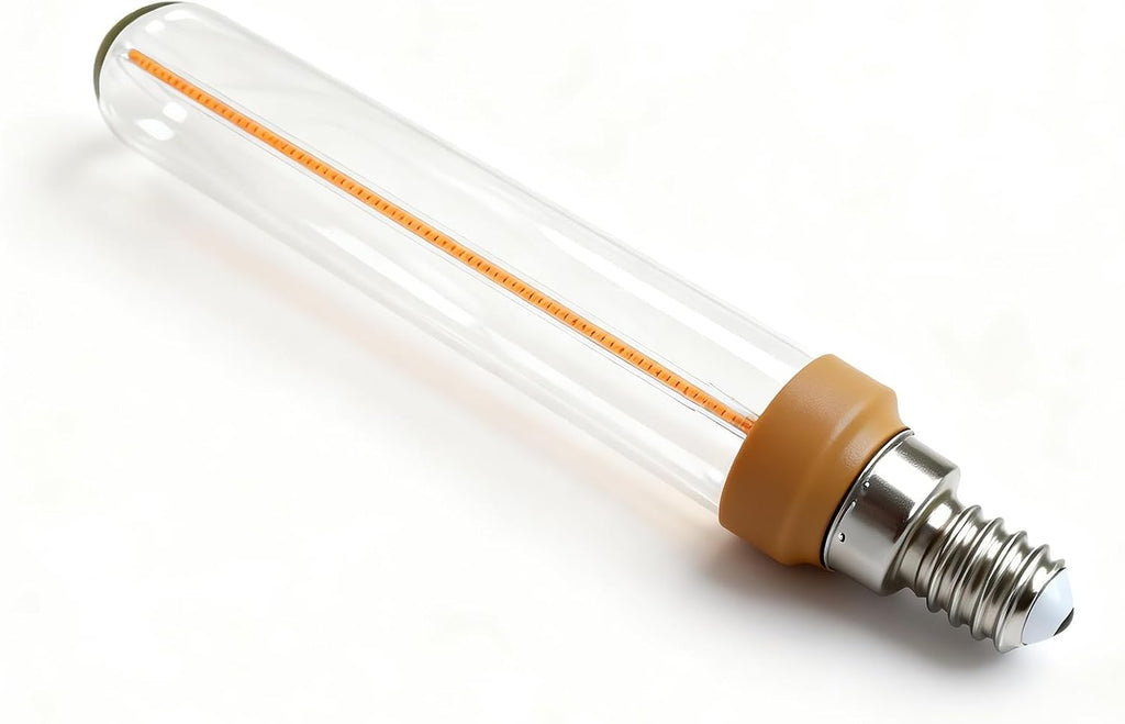 Long Tube LED Light Bulbs T6 E12 Candelabra Bulb 40 Watt Dimmable