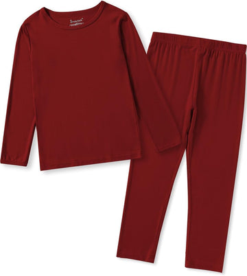 Kids Bamboo Rayon Pajamas Set Boy Girl Shorts Pjs