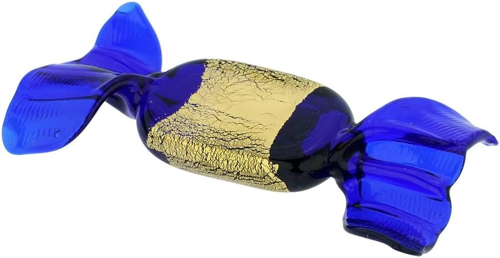 Rectangular Candy - Blue Gold