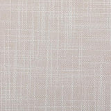 Farmhouse Rattan Dining Chairs Set of 2, Linen Upholstered Kitchen Chairs with Cane Back and Wood Legs for Dining Room or Living Room, Cream