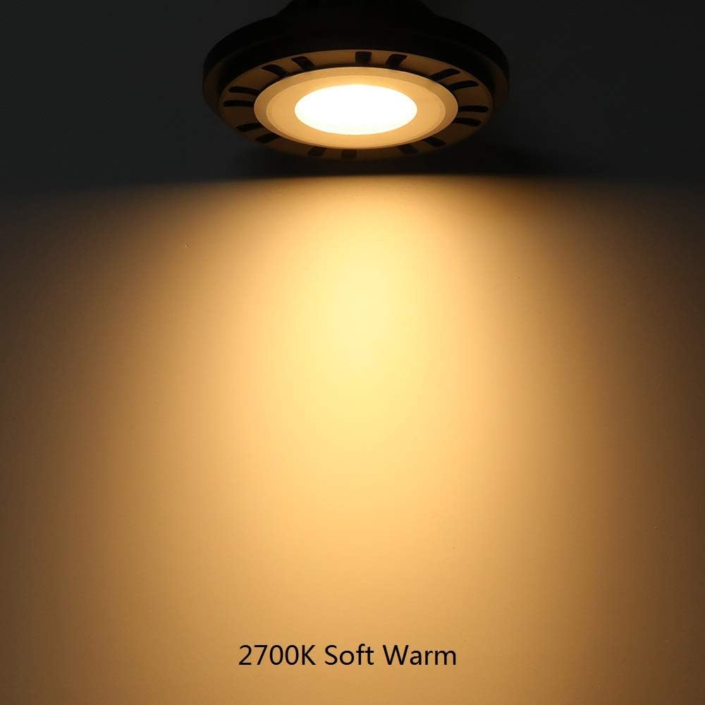 PAR36 LED Landscape Bulb 9-17V Water Resistant Landscape Lights | Cast Aluminum Outdoor Well Lights Tree Uplights