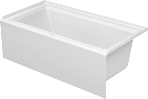 Architec 60" x 30" Alcove Soaking Acrylic Bathtub 700356000000090