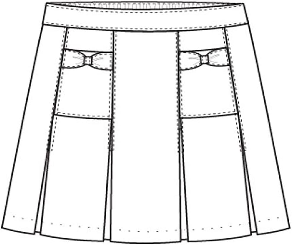 School Uniforms Toddler Girl's Scooter Skirt Bow Pocket