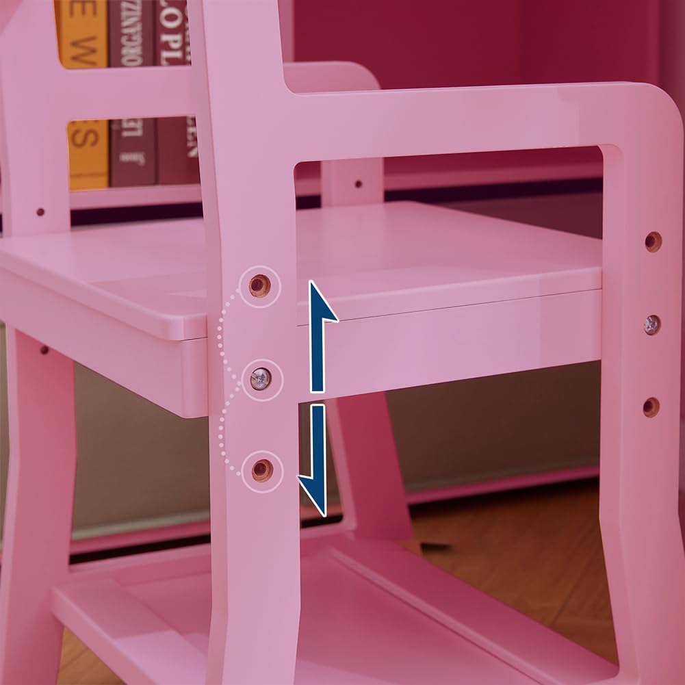 Kids Desk, Study Desk and Chair Set for Boys and Girls
