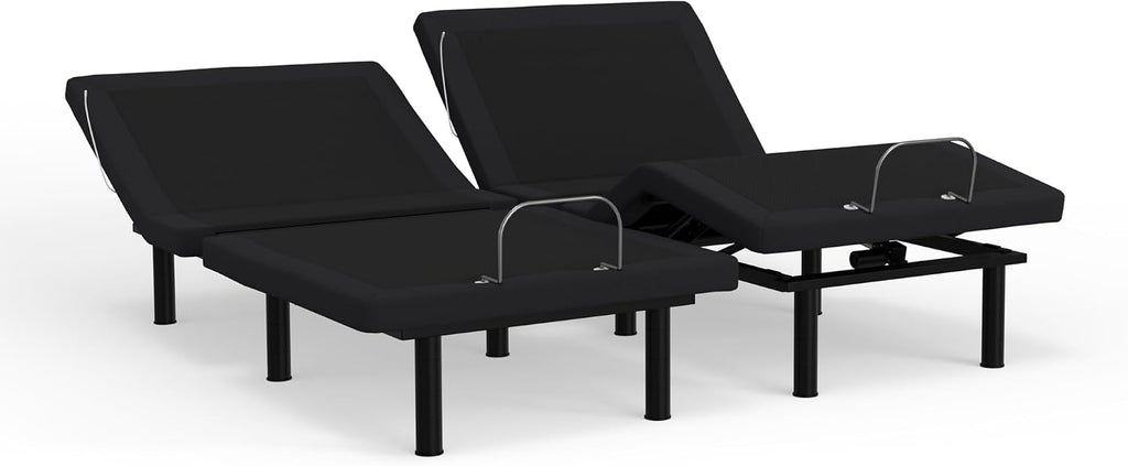 E6 Wall Glide Adjustable Bed Frame with Voice Control, Massage, USB, Nightlight, Anti-Snore, Zero Gravity, Wireless