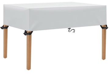 Outdoor Coffee Table Cover Waterproof 40" L x 32" W x 24" H Rectangular Outdoor Table Cover Patio Furniture Cover for