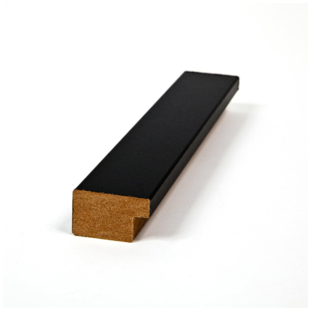 23x40 Inch Black Picture Frame, This 1.2500 Inch Custom Poster Frame is Black - Comes with Acrylic and Corrugated