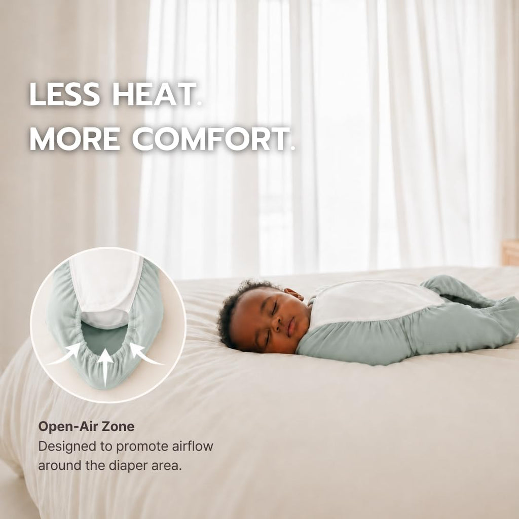 Swaddle Sleep Sack for Newborns, Easy Transition Swaddle with Adaptive Comfort Band, Arms-, Hands-Up & Arms-Out