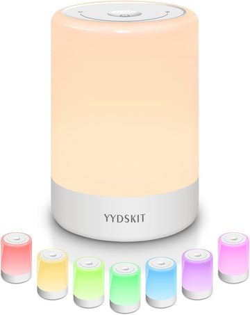 Baby Night Light, Nursery Night Lamp for Breastfeeding, Portable Nightlight for Kids Toddlers Bedroom, Warm & Soft