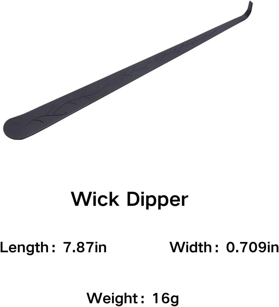 4-in-1 Candle Accessory Set - Candle Wick Trimmer, Candle Snuffer, Wick Dipper & Candle Tray