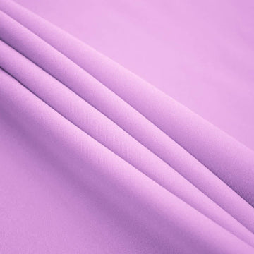 60" Wide IFR Polyester Poplin Solid Fabric - Lavender - 1 Yard