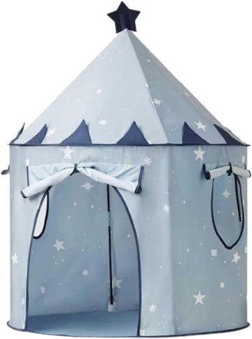 Kids Castle Play Tent, Starry Sky Mongolian Style Indoor/Outdoor Playhouse, Portable Kids Game Tent with Carry Bag