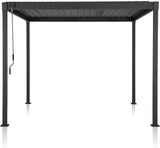 80S Louvered Pergola 10' x 10', Modern Style with Adjustable - Image 7