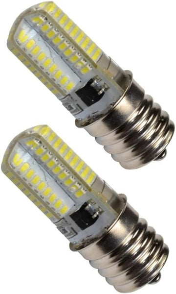 110V E17 Base Silicone Crystal Dimmable LED Bulbs Cool White Compatible with LG 6912W1Z004B Microwave Light