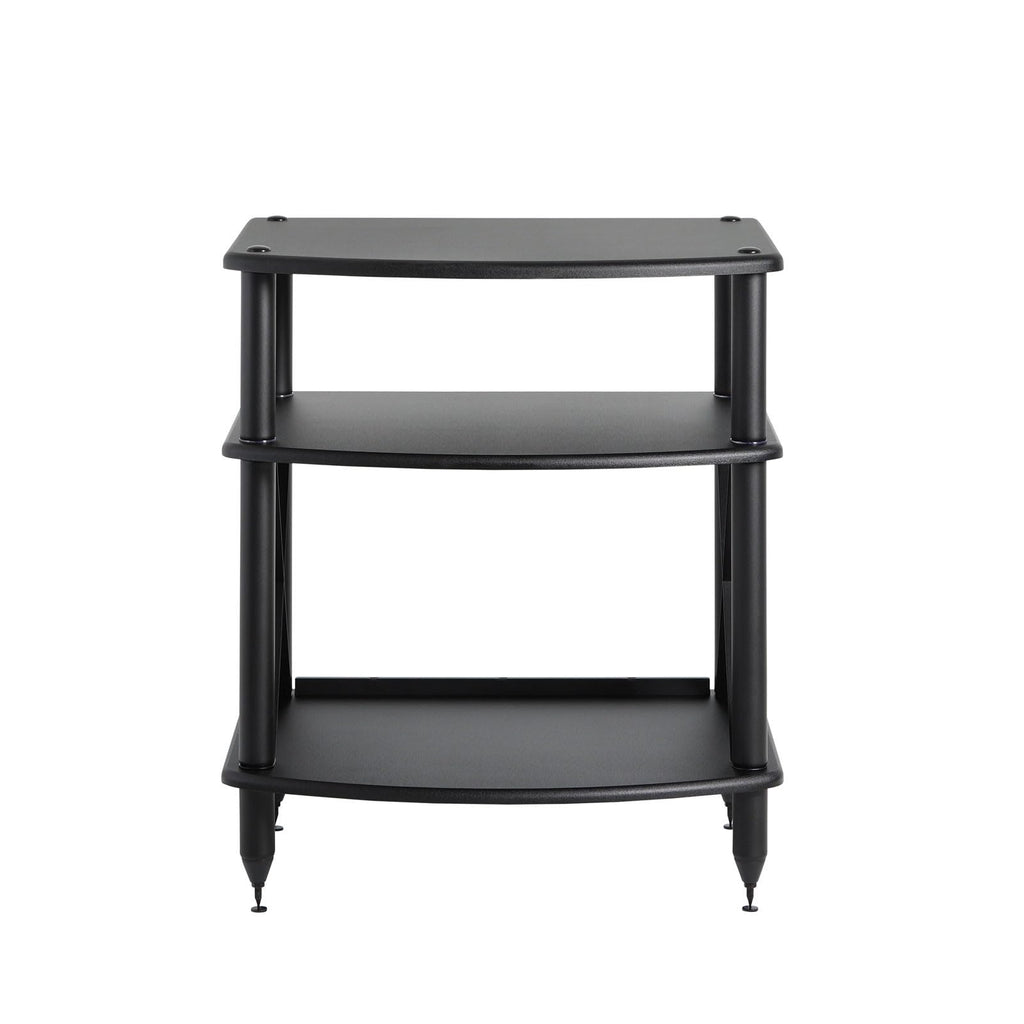 Vulcan TT Turntable Stand with Vinyl Record Storage - Black