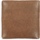 Luxe Oversized Lounge Chair — Caramel