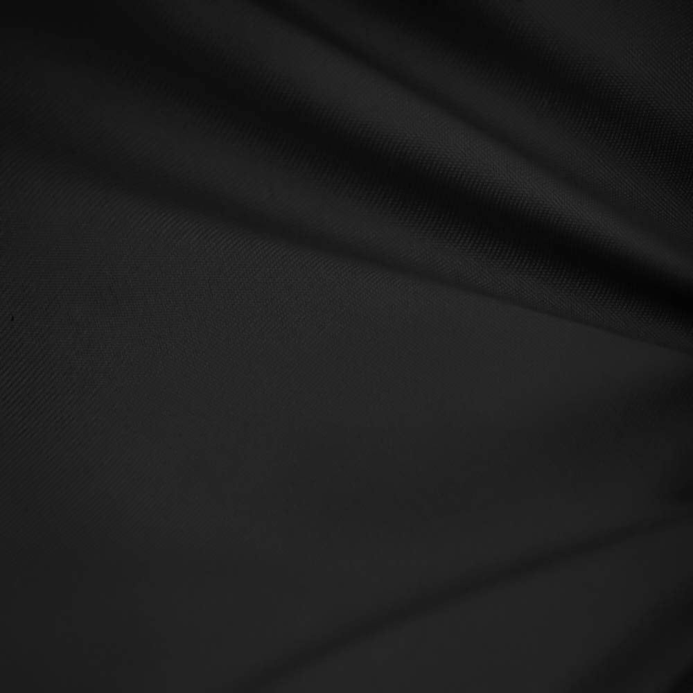 Designz 60" Wide Black Premium Cotton Blend Broadcloth Fabric - Lightweight Smooth Durable Soft Wrinkle-Resistant