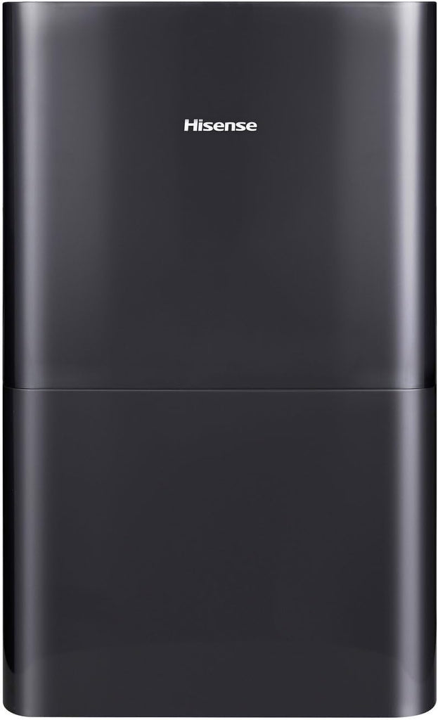 50 Pint Portable Dehumidifier with Built-In Pump in Black