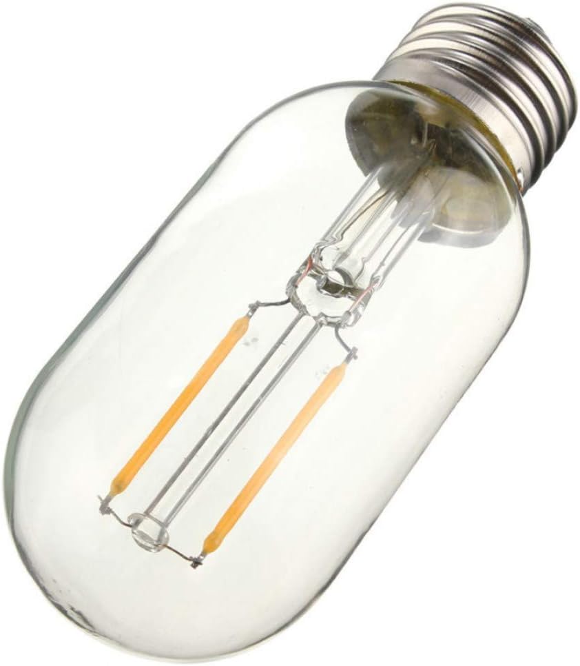 T45 LED Vintage Edison Bulbs T45 2W LED Filament Bulb T14/T45 LED Tubular Light Bulb Decorative