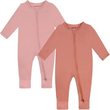 Baby Footless Pajamas, Rayon of Bamboo
