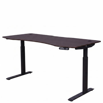 Elite Pro Series 60" x 27" Electric Height Adjustable Stand up Desk, Sit Stand Home Office Desk, Computer Desk