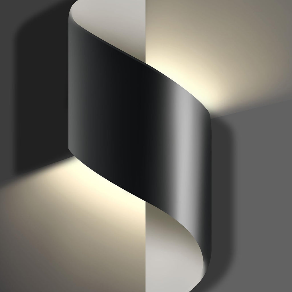 Framed Abstract Modern Black and White Wall Art, 24x36 Inch