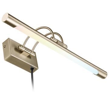 3CCT Dimmable LED Picture Light, CRI90, Adjustable, Antique Brass
