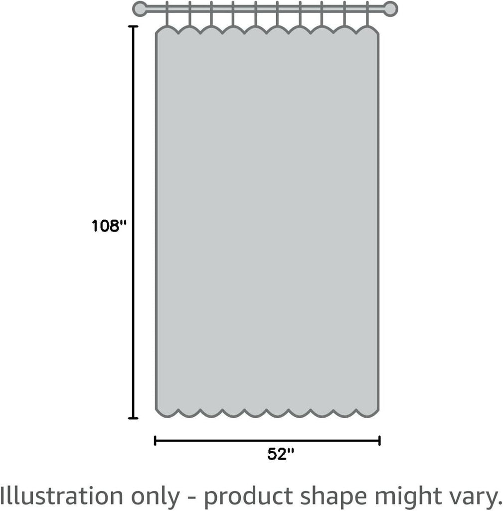 2 Panels Outdoor Curtains Waterproof Privacy Linen | Light Filtering, Grommet Top, Durable Fabric, Drapes for Porch