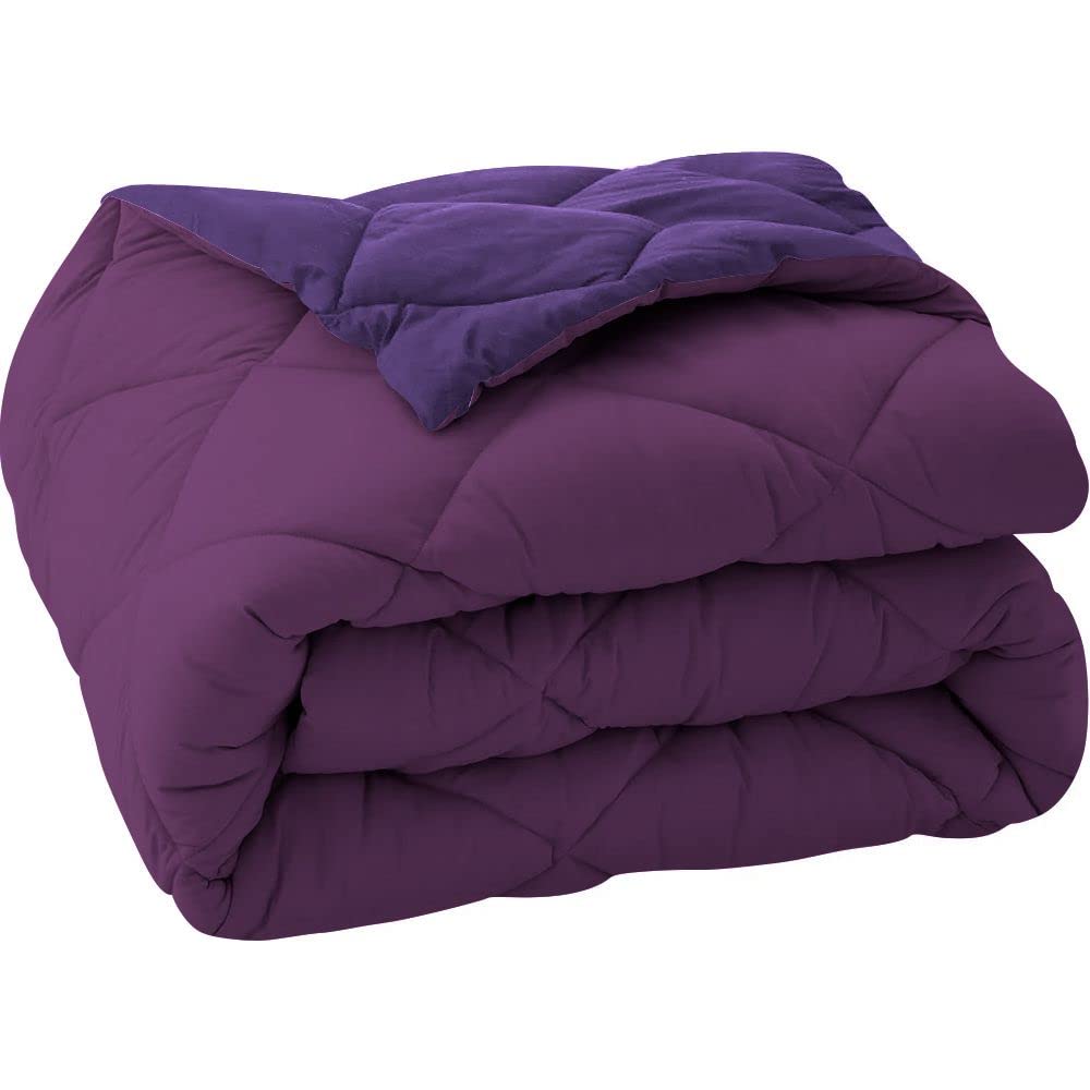 5 Piece Reversible Diamond Pattern Comforter Set Premium Super Soft 550 GSM All Season 1000 Thread Count 100%