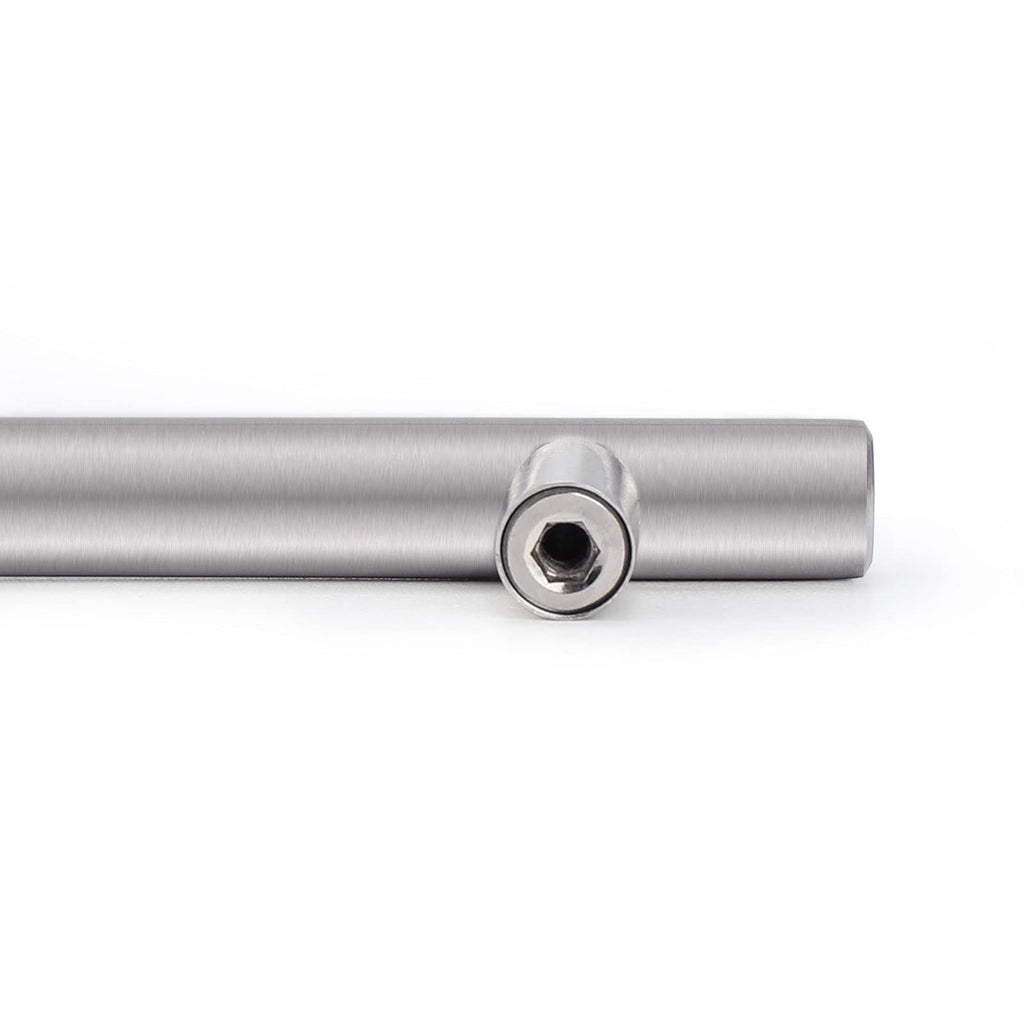 5 Pack Stainless Steel Kitchen Cabinet Drawer Closet Handles Bedroom Dresser Pulls 5"/128mm Hole Centers