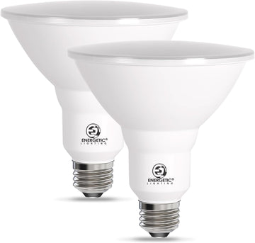 Energetic 5000K 1800 LM LED Flood PAR38 Light Bulb, 15W=150W, Wet Rated