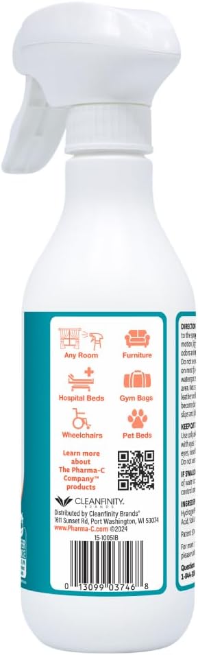 Odor Eliminator [6-12oz Bottles] - Bulk Fabric & Room Spray -Extra Strength Multipurpose Air Freshener & Fabric - Set of 6