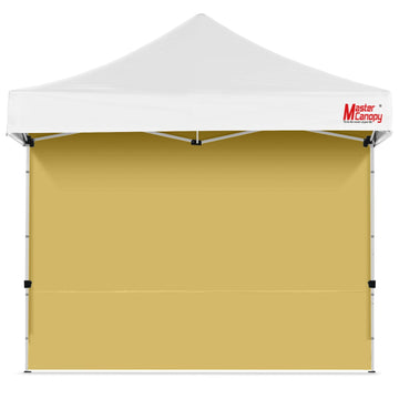 Instant Canopy Tent Sidewall for 10x10 Pop Up Canopy, 1 Piece, Beige