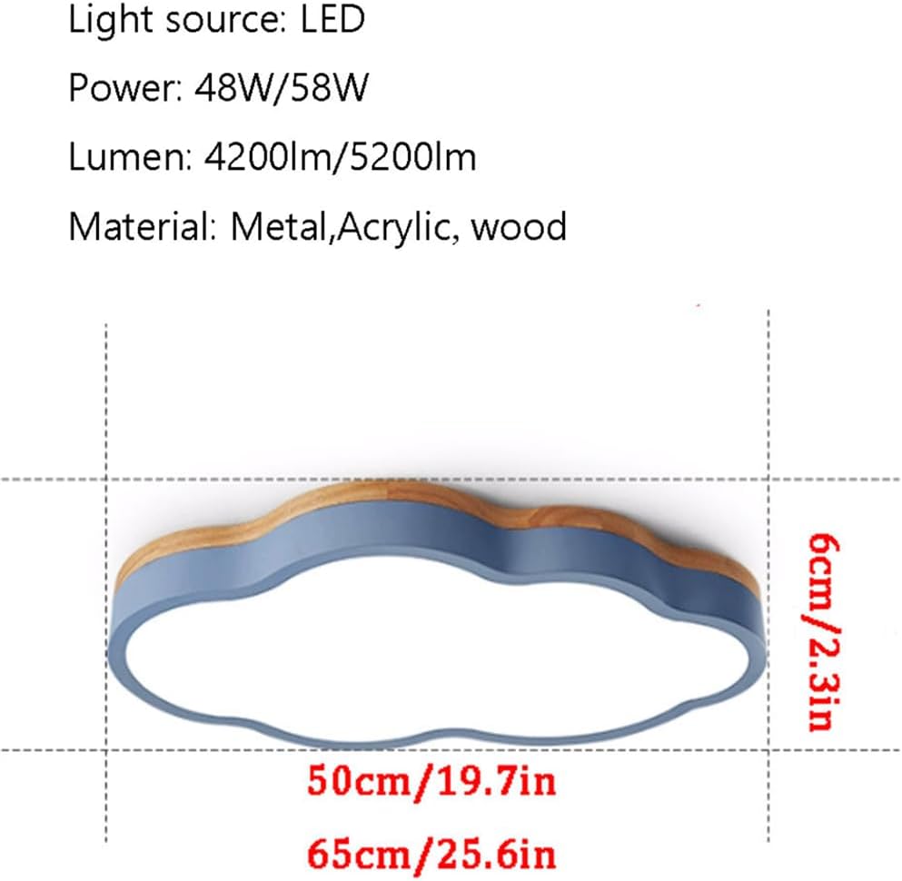 Macaron Color Cloud Ceiling Lighting for Kids Room Nursery