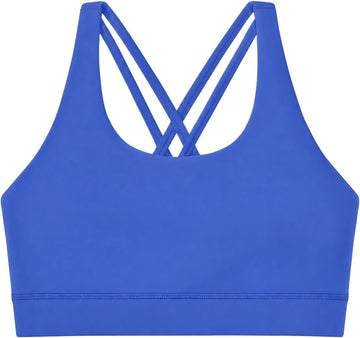 Girls Athletic Sports Bra Kids Strappy Back Training Bra