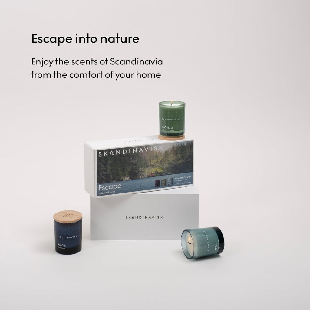 Giftset, Escape, 2.3 oz x 3.