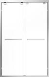 Encore 44-48 in. W x 76 in. H Semi-Frameless Bypass Shower Door in Chrome, SHDR-1648760-01