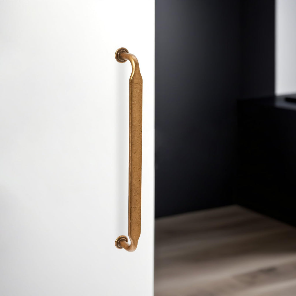 2 Pack 7-1/2 inch Antique Brass Kitchen Cabinet Handles