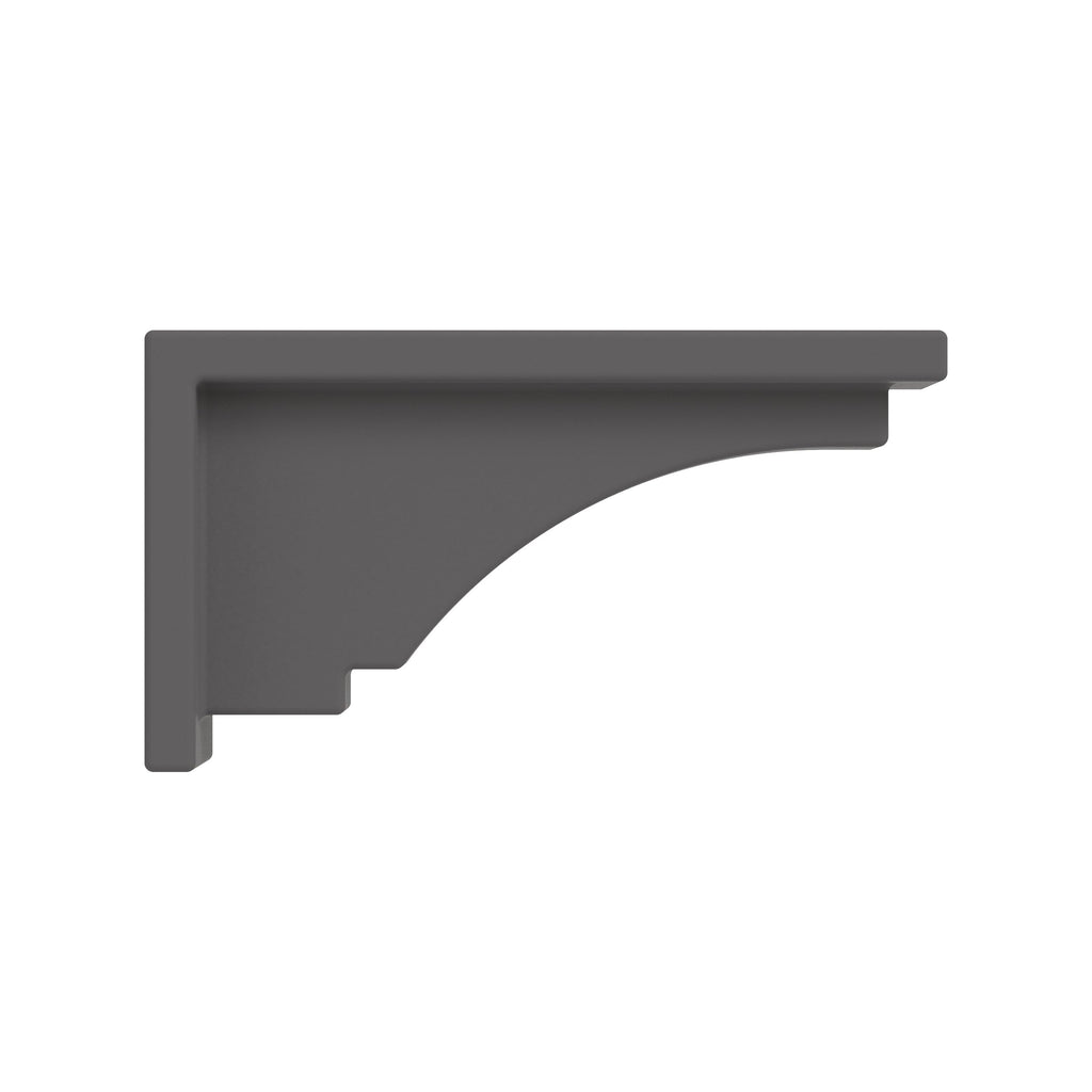 Fairfield Decorative Corbels, Graphite Grey, 2-Pack