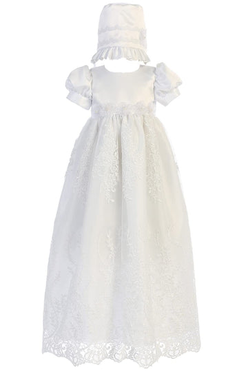 Baby Girl Baptism Dress Christening Dresses for Baby Girl White Baptismal Gown Vestido de Bautizo para Niña 12