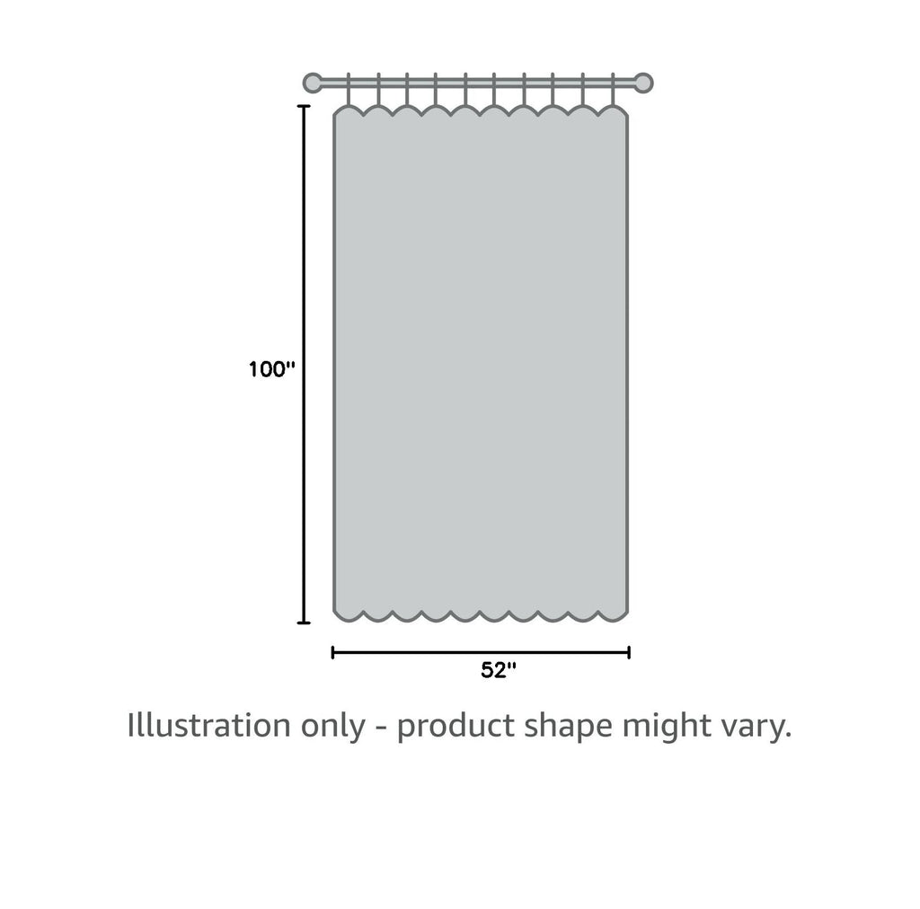 2 Panels Set Cream Linen Curtains 100 inches Long Extra Long Back Tab Curtains Neutral Farmhouse Light Filtering Semi