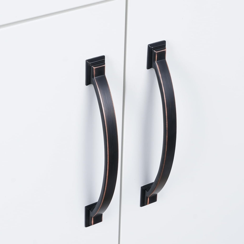 30 Pack 2.5 Inch Cabinet Pulls Oil Rubbed Bronze Kitchen Cabinet Handles Zinc Alloy Drawer Pulls Solid Cabinet