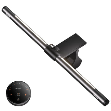 Computer Monitor Light Bar with Backlight, Desk Lamp with Remote