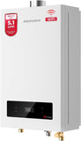 Natural Gas Tankless Water Heater, Indoor or Outdoor Convertible Installation, Max 5.1 GPM 120, 000 BTU