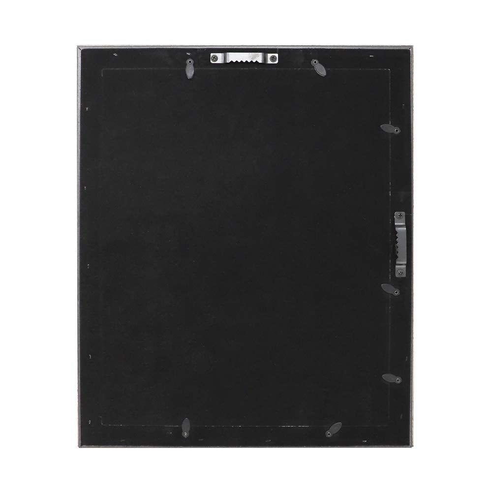 Jacobs 11x14 (Matted 8x10) Silver Beveled Mirror Picture Frame