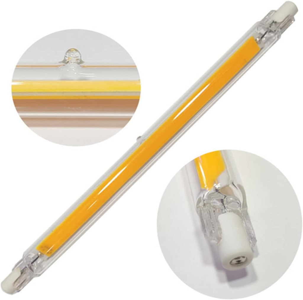 189mm 20W R7S LED Bulbs LED COB Light 100W Halogen Equivalent 189mm R7S LED J T-ype t3 120V Dimmable Double Ended